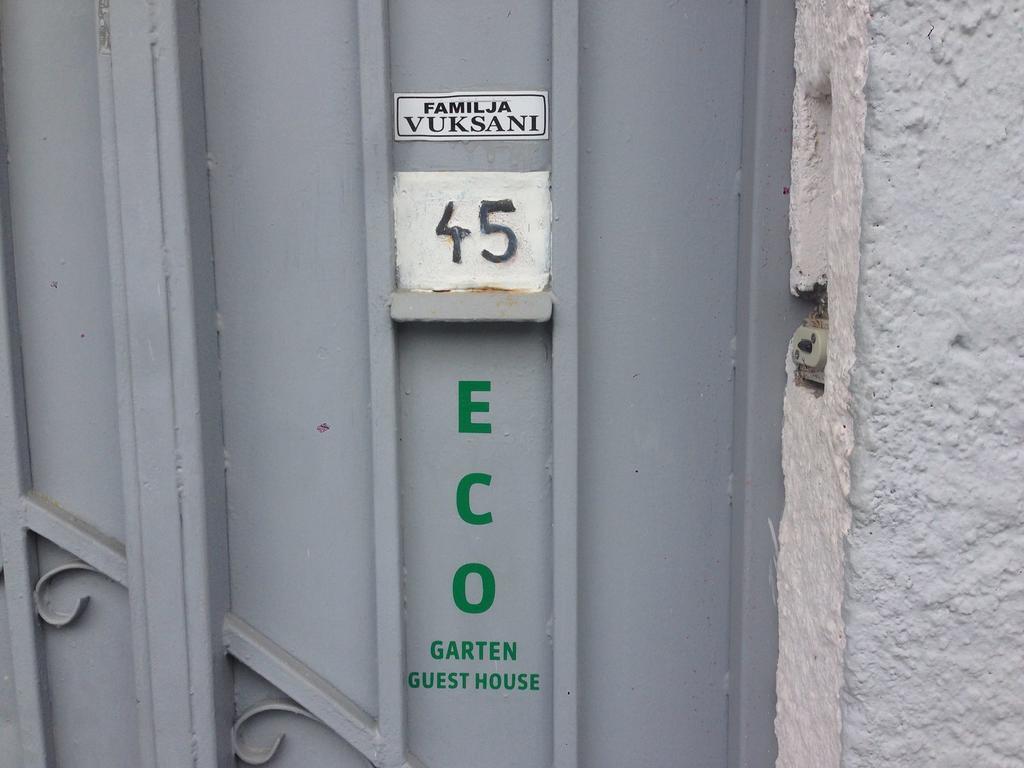 Eco Garten Guest House Shkodër Eksteriør bilde
